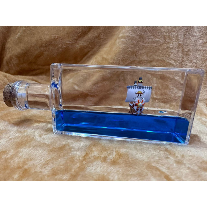 Botella de barco flotante One Piece